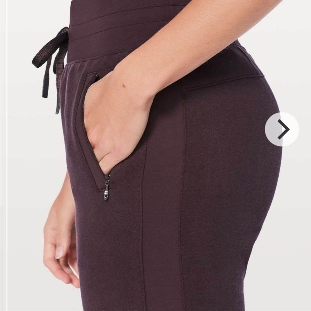 Lululemon Get Going Jogger 28.5” Black Cherry size 2 - Picture 3 of 15